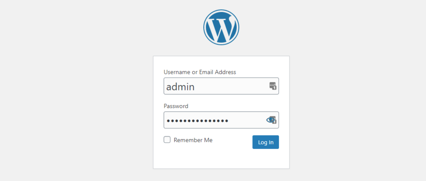 www wordpress org login wp admin